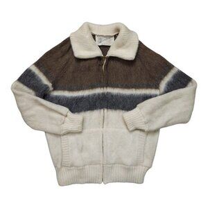Vintage Hilda Ltd Iceland Wool Full‎ Zip Jacket Womens XL